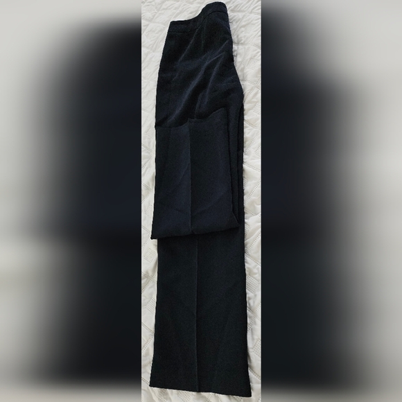 ๐ NWOT Classic Black Matching Suit Set Blazor And Pants ๐ - Picture 6 of 11